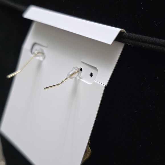 Kendra Scott Rose Gold Filigree Drop Earrings - Picture 3 of 3